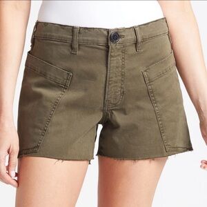 Frame Green Utility Shorts